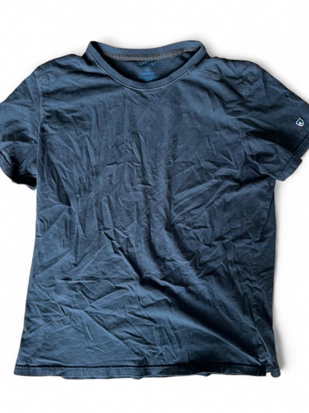 Kuhl Men's Short Sleeve Tee in Navy Blue